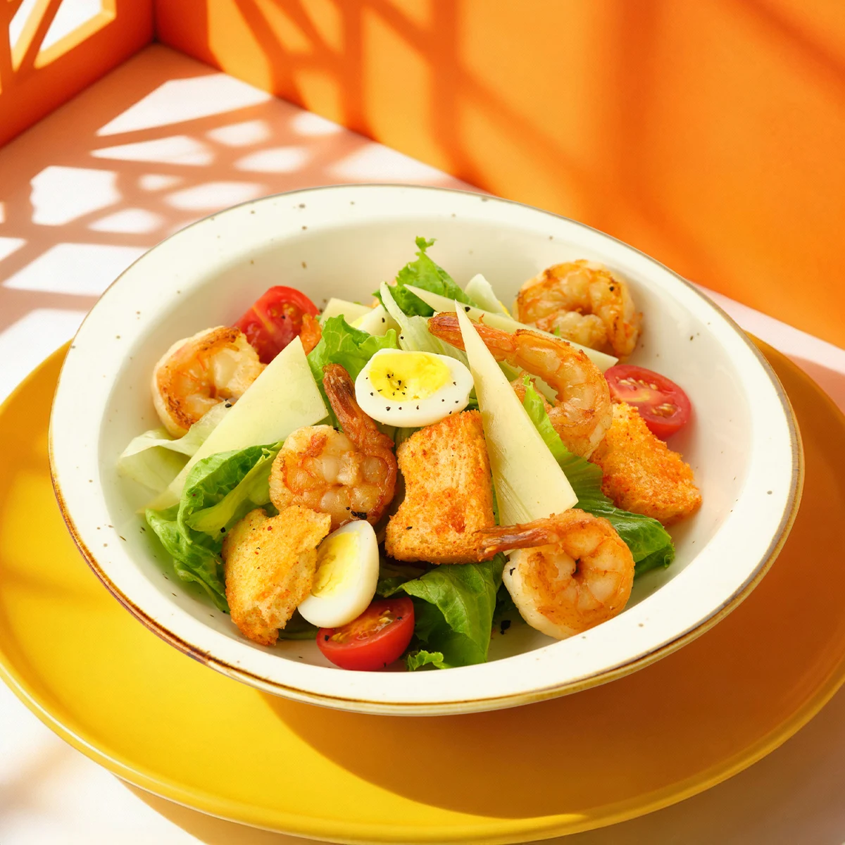 Цезарь с креветками ЗА 40 МИНУТ