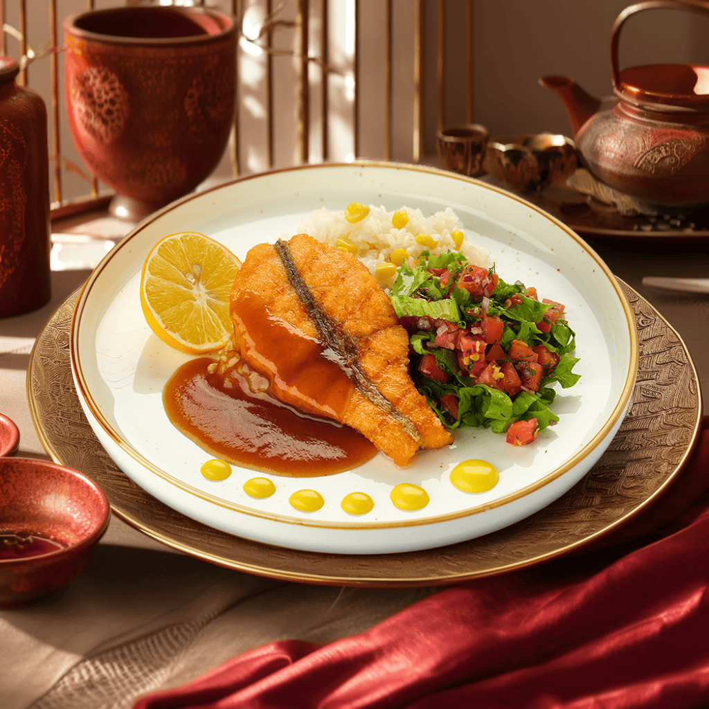 Стейк из форели