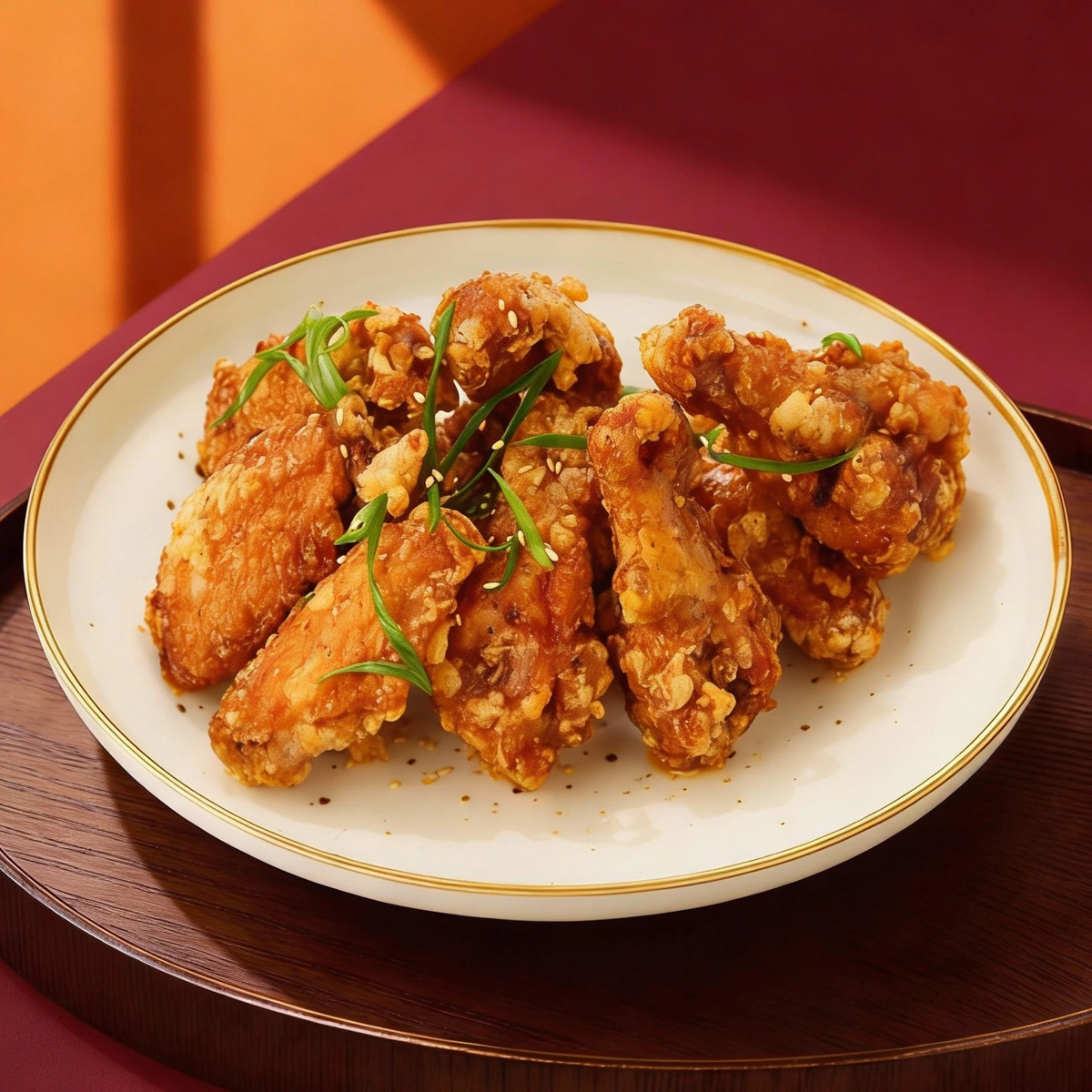 Куриные крылья в чили соусе