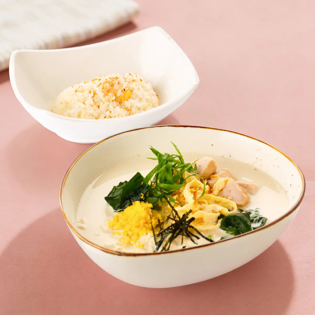 Сливочный суп с курицей