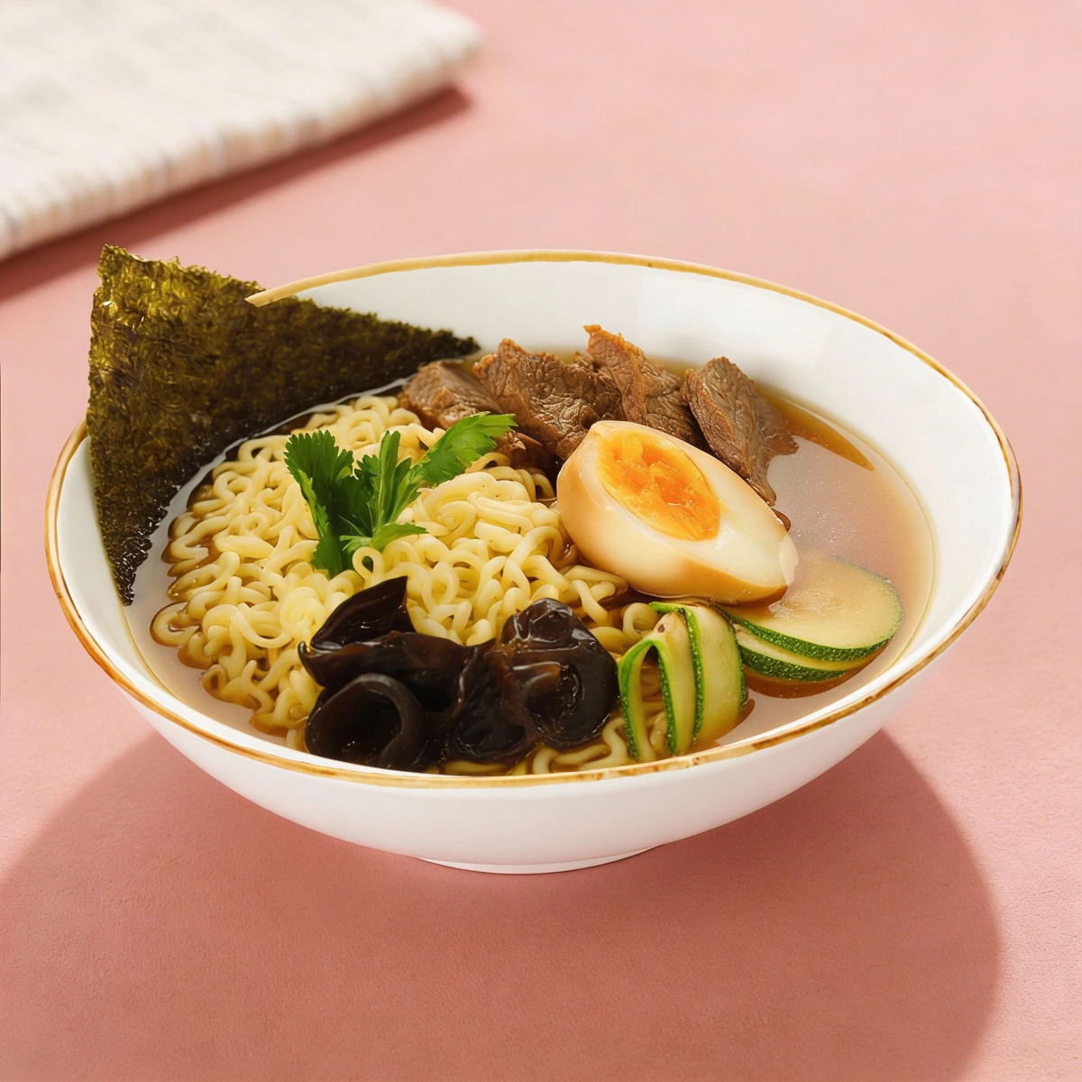 Рамён с говядиной