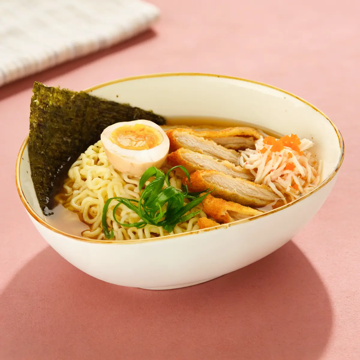 Рамён с курицей