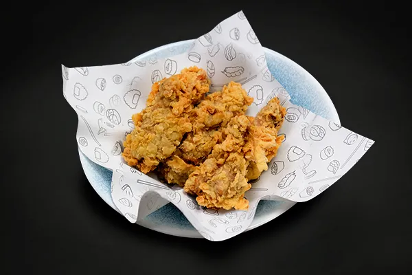 Chicken wings in crispy breading