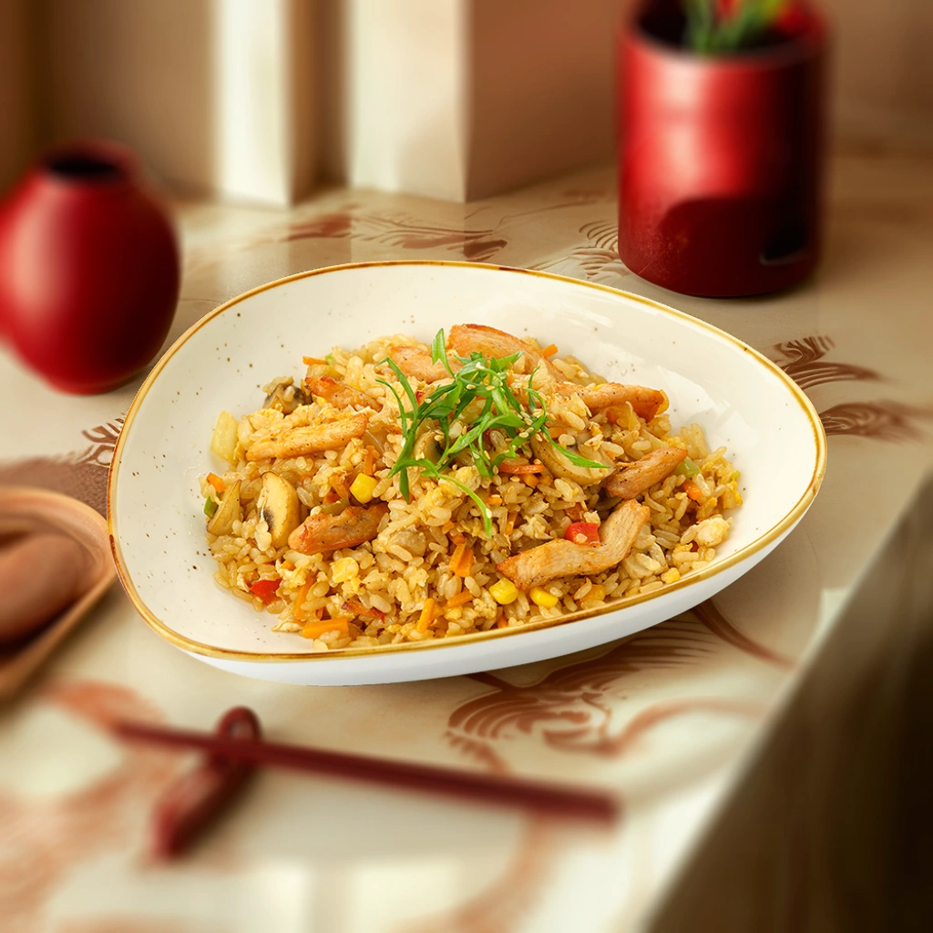 Rice with chicken
