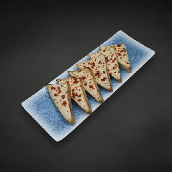 Bread with smoked cheese