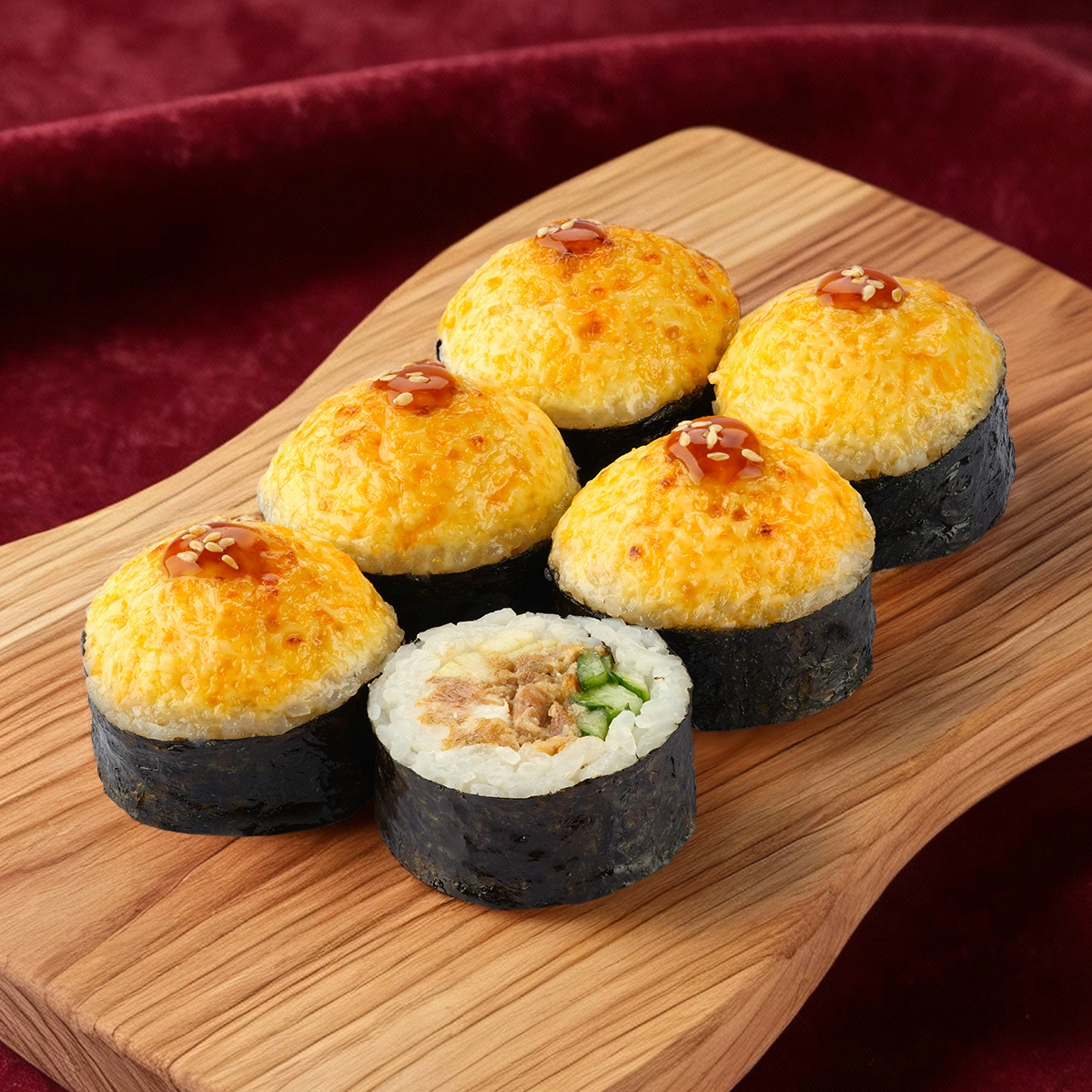 Gril lososli miniroll, 6 dona