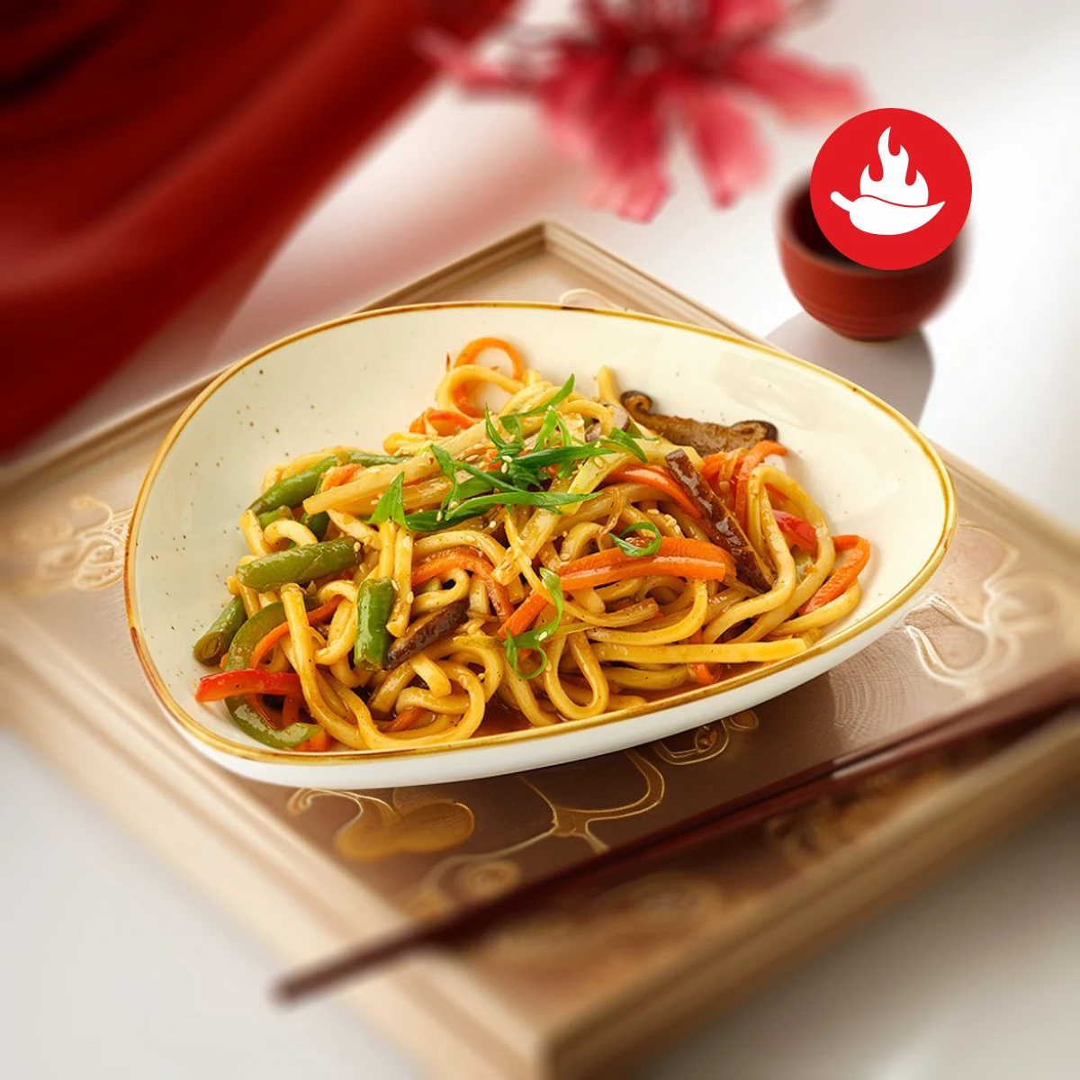 Express vegetable udon