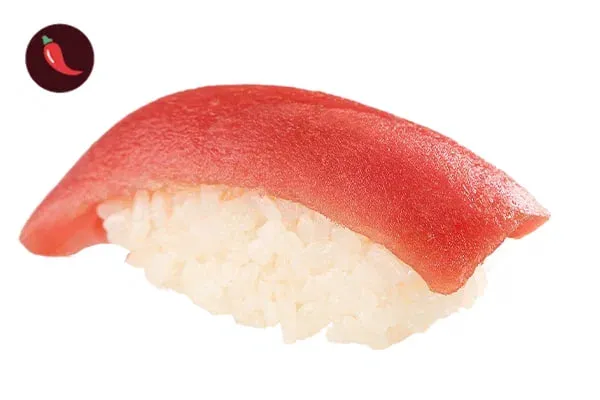 Tuna nigiri spicy