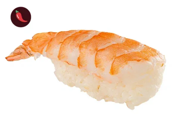 Shrimp nigiri spicy